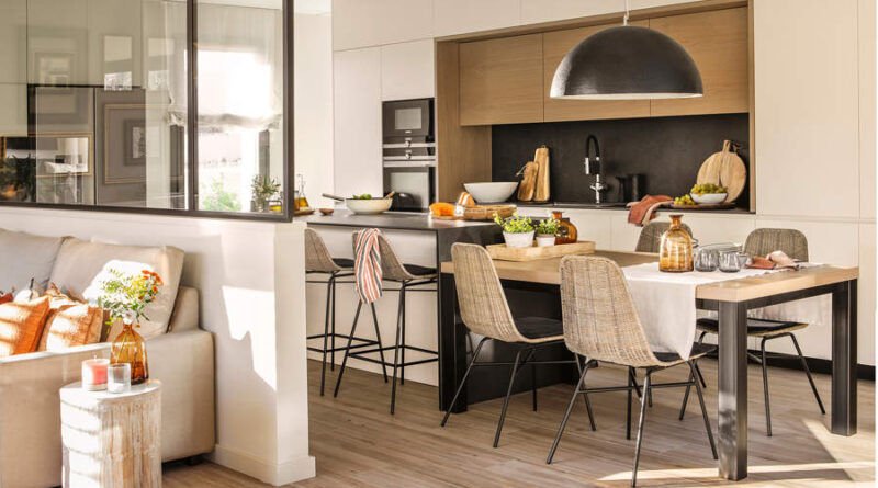 Cómo separar ambientes sin perder demasiada luz